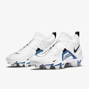 Nike Men's Alpha Menace 3 Shark Mid Football Cleats CV0582-101, Size 11 (New)